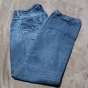 Mens BKE Derek Straight Jeans